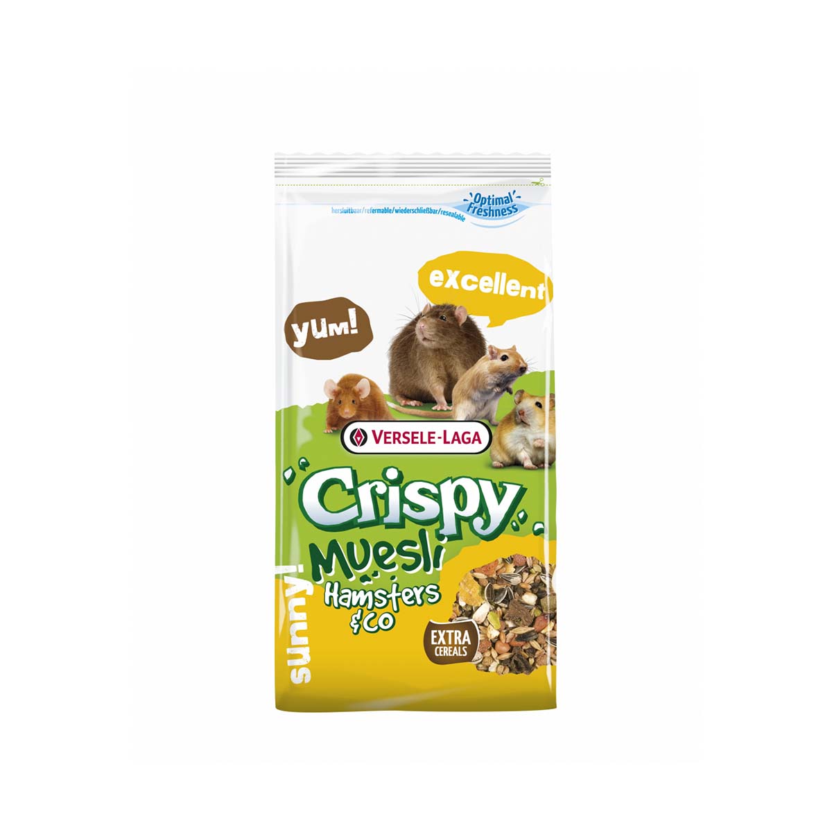 kiezen fusie Ass crispy muesli hamster & co extra cereals 1kg - Barfyz