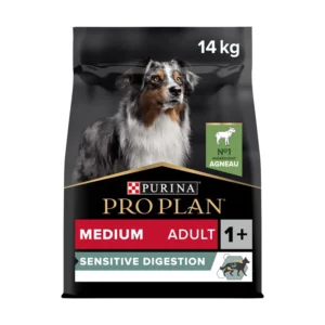 Pro Plan Chien Adulte Medium à l’Agneau – 14kg