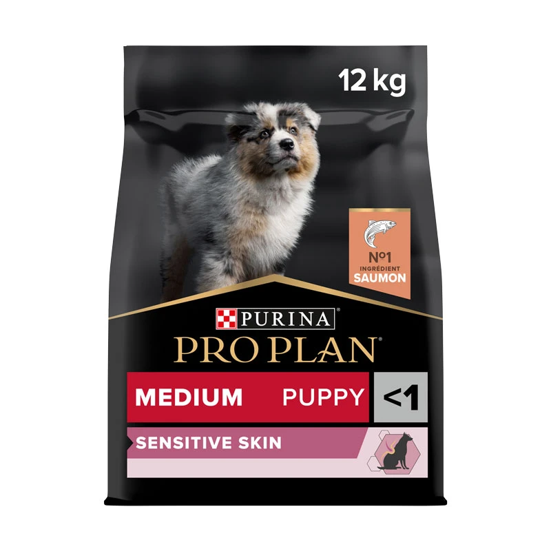 Pro Plan Chiot Medium au Saumon – 12kg