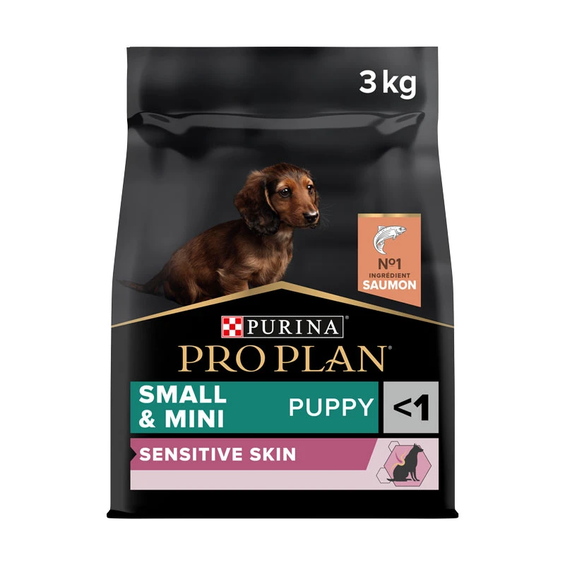 Pro Plan Chiot Small & Mini au Saumon – 3kg