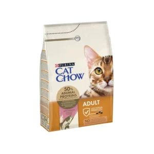 Cat Chow Adulte au Saumon – 10kg
