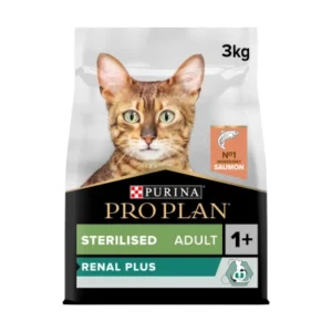 Pro Plan Cat Adult Sterilised Saumon 3kg – Chat Stérilisé