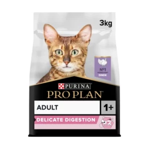 Pro Plan Cat Adult Delicate Dinde 3kg – Chat Sensible