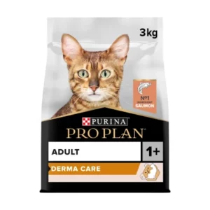 Pro Plan Cat Adult Derma Care Saumon 3kg – Peau Sensible