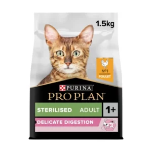 Pro Plan Cat Adult Sterilised Poulet 1,5kg – Chat Stérilisé