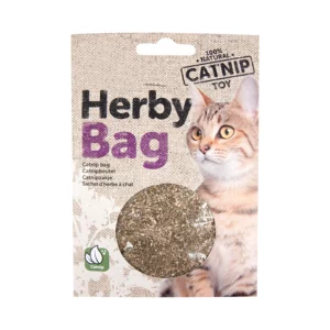 Flamingo Herby Bag Catnip – Sachet Herbe à Chat Naturelle