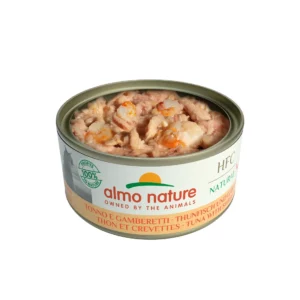 Boite HFC Natural Adulte Thon Crevettes - Chat Almo Nature 150 gr
