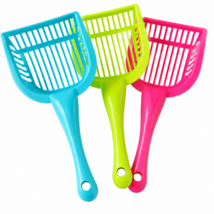 Pelle à litière pour chat – Coloris assortis