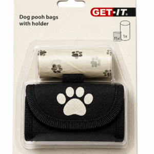 Distributeur de sacs à déjections + 15 sacs – GET-IT