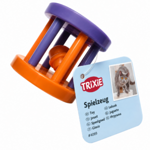 Jouet rouleau à grelot pour chat – Trixie